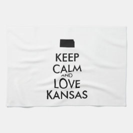 KEEP CALM EN VERLIES KANSAS THEEDOEK