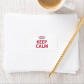 Keep Calm  Etiket (Insitu)
