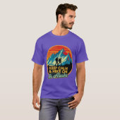 Keep Calm Hike On In Alaska 1 T-shirt (Voorkant volledig)