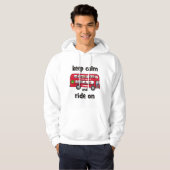 keep calm hoodie (Voorkant volledig)