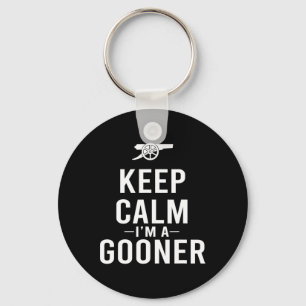 Keep Calm I'm A Gooner T-shirt Sleutelhanger