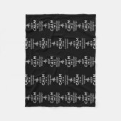 Keep calm I'm a Respiratory Therapist  Fleece Deken (Voorkant)