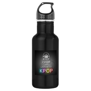 KEEP CALM (Kpop-versie) Waterfles