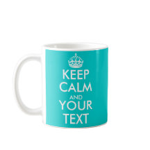  Keep Calm Mok met aangepaste kleuren