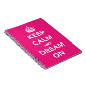 Keep Calm Notitieboek (Rechterzijde)