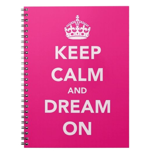 Keep Calm Notitieboek (Voorkant)