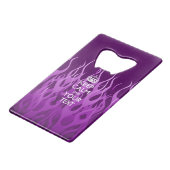 KEEP CALM PERSONNALISÉ ET Éditer les flammes viole (Devant Angle)