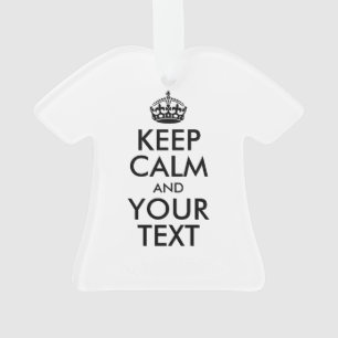 KEEP CALM personnalisé et votre texte