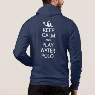 Keep Calm & Play Water Polo aangepaste naam