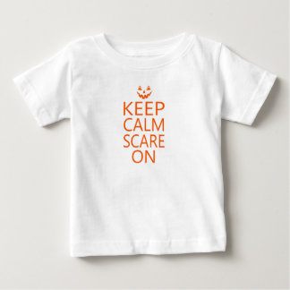 Keep Calm Scare On T-shirt met pompoengezicht