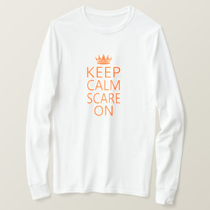 Keep Calm Schrik Aan Kroon Unisex T-shirt
