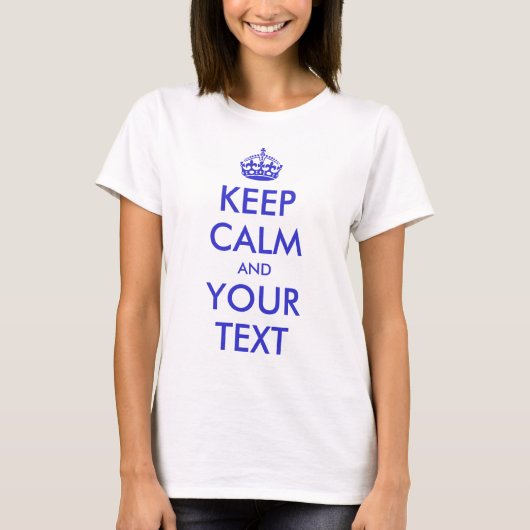 Keep Calm T-shirt (Voorkant)