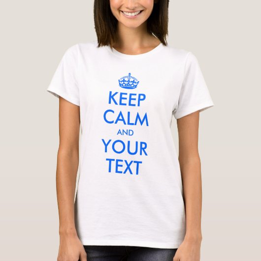 Keep Calm T-shirt (Voorkant)