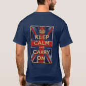 Keep Calm  T-shirt (Achterkant)