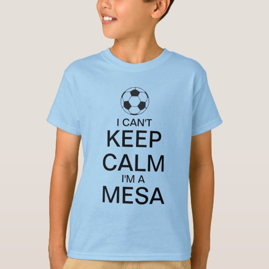 Keep Calm | Voetbal T-Shirt (Voorkant)