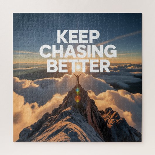 Keep Chasing Better Legpuzzel (Verticaal)