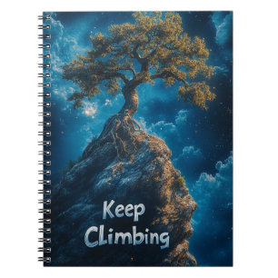 Keep Climbing Mountain Journal – Motivatie boek Notitieboek