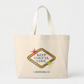Keep Colfax Cool Jumbo Canvas Tas (Voorkant)