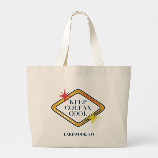 Keep Colfax Cool Jumbo Tote Bag (Achterkant)