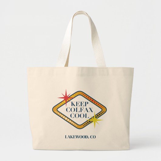 Keep Colfax Cool Jumbo Tote Bag (Devant)