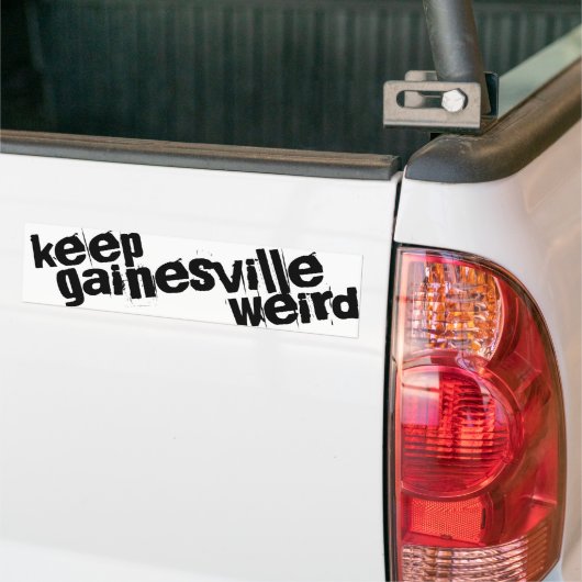 Keep Gainesville Weird Bumpersticker (Op Truck)