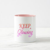 Keep Glowing - Soft Aesthetic  Mok (Midden)