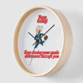 Keep Going Desgin a Clock (Hoek)