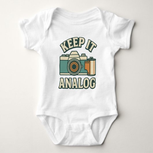 Keep it analog romper (Voorkant)