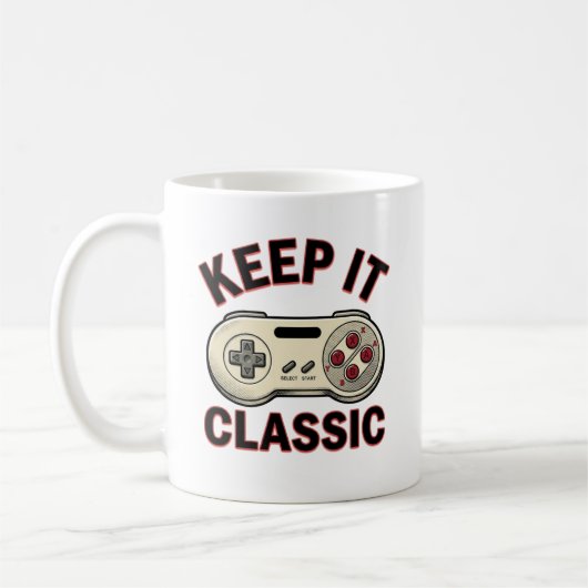 Keep It Classic Retro Videogame Controller Mok (Links)