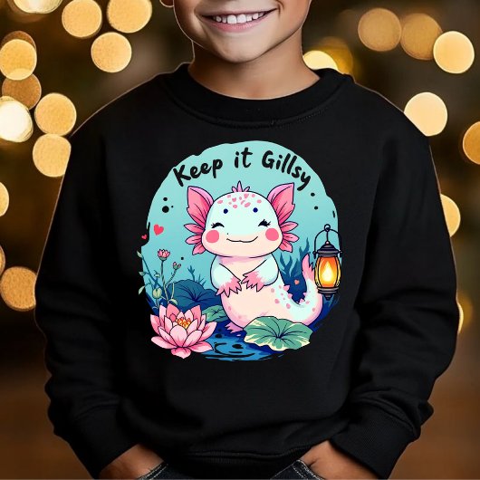 Keep It Gillsy Cute Axolotl t-shirt