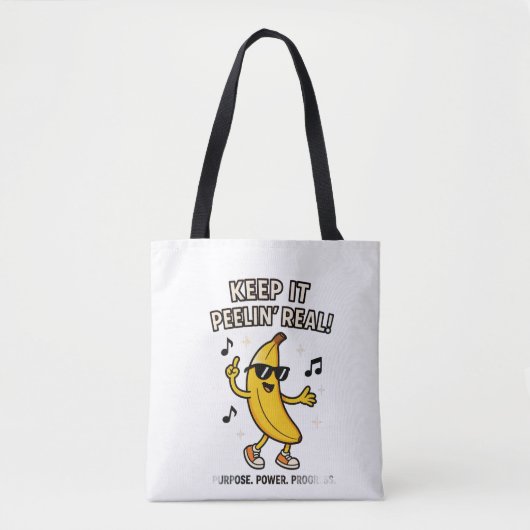 Keep It Real Tote Bag (Devant)