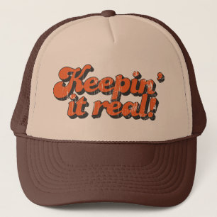 Keep it real Trucker Hat Pet