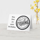 **KEEP IT REEL** OP **SON'S VERJAARDAG** KAART (Gele Bloem)