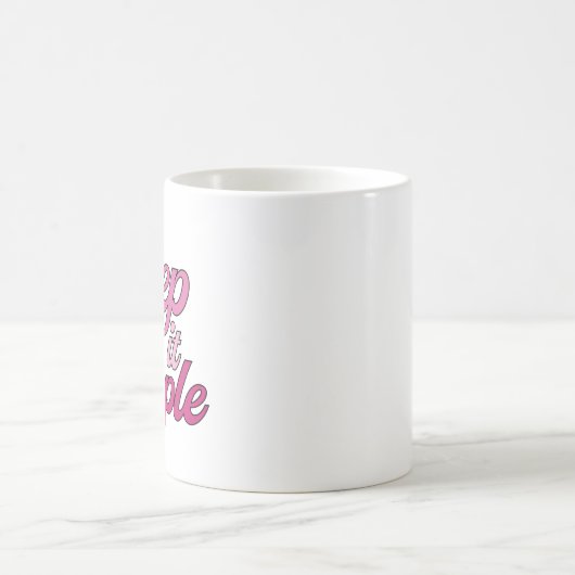 Keep it Simple Mug (Pink) (Centre)