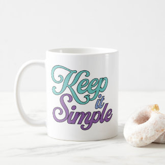 Keep it Simple Mug (Purple) Koffiemok