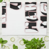 Keep It Up / Hakuna Matata Kunstdruk Theedoek (Gevouwen)