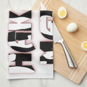 Keep It Up / Hakuna Matata Kunstdruk Theedoek (Quarter Fold)