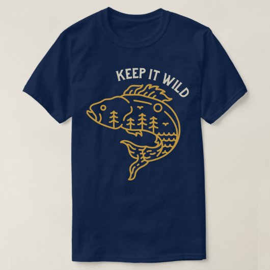 Keep It Wild T-shirt (Design voorkant)