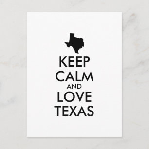 KEEP-KALK EN VERLIES TEXAS BRIEFKAART