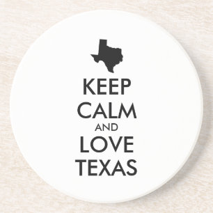 KEEP-KALK EN VERLIES TEXAS ZANDSTEEN ONDERZETTER