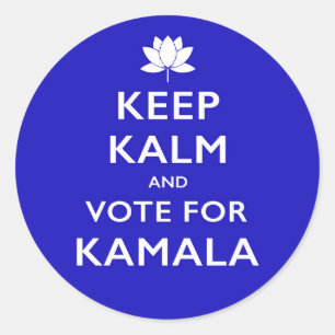 Keep Kalm sticker van SYV Lotus voor POTUS