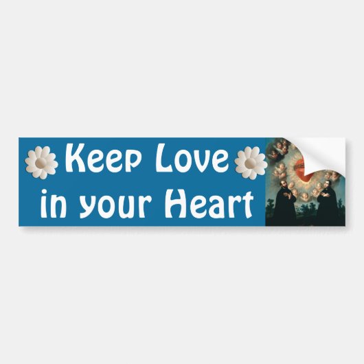 Keep Love bumper sticker (Voorkant)
