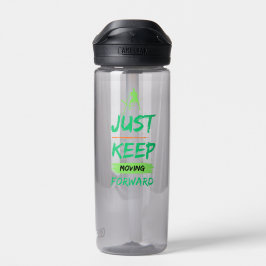 Keep Moving Forward Sports Water Bottle Waterfles