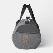 Keep Moving - Sac de gym robuste pour les hommes (Droite)