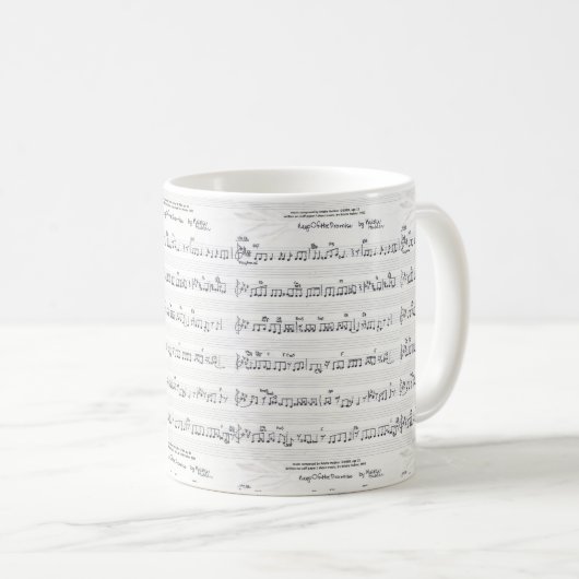Keep Of The Promise Sheet Music mug (Devant droit)