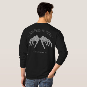 'Keep On Creepin' on' Tattoo stijl T-Shirt