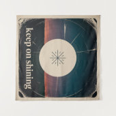 Keep On Shining Wandkleed (Voorkant (horizontaal))