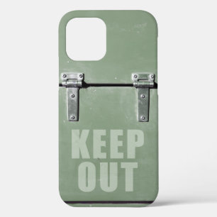 Keep out metalen deur Case-Mate iPhone hoes