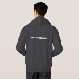 Keep Palm and Carry On - Tropische zonsondergang Hoodie
