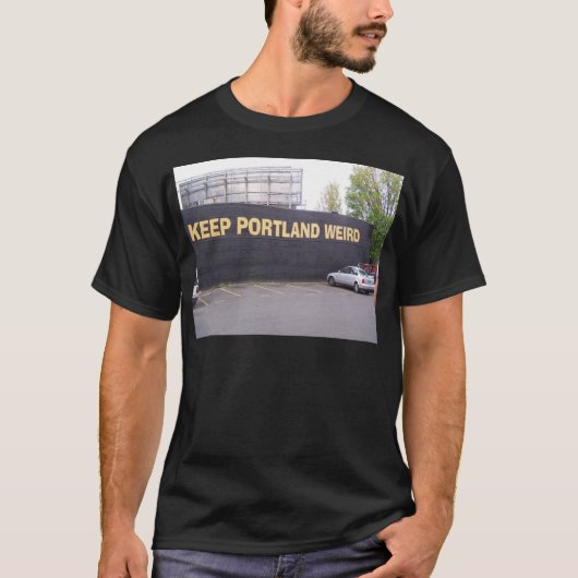 Keep Portland Weird T-shirt (Voorkant)
